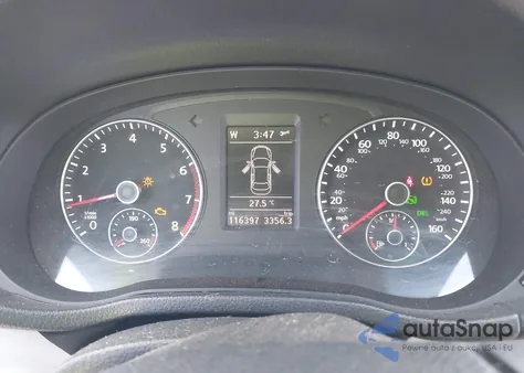 2013 Volkswagen Passat 2.5L Se from USA, damaged, VIN 1VWBP7A33DC093636